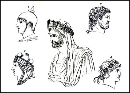 Hairstyles and Headwear of Roman Men
