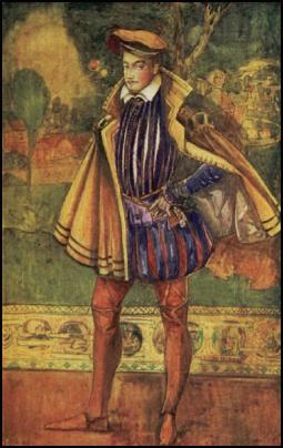 Man In A Spanish Cloak & Doublet