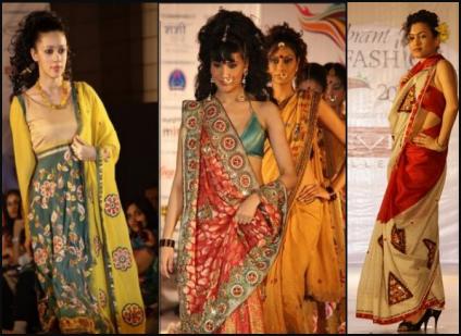 Indian Fashions - Saris.