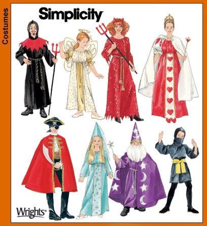 childrens fancy dress patterns - SupaPrice.co.uk